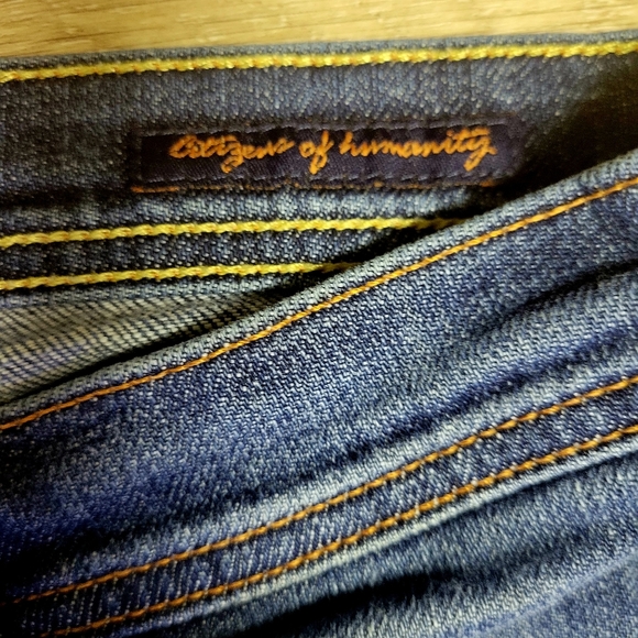 Citizens of Humanity Ingrid #002 Stretch Low Waist Flair Jeans - Picture 6 of 9